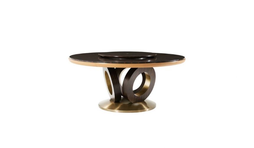 Dining Tables Contemporary Round and Around Dining Table