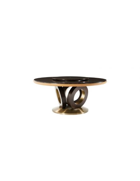 Dining Tables Contemporary Round and Around Dining Table