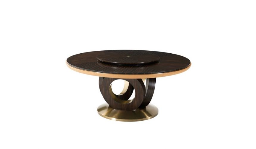 Dining Tables Contemporary Round and Around Dining Table