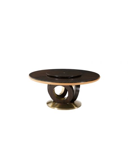 Dining Tables Contemporary Round and Around Dining Table