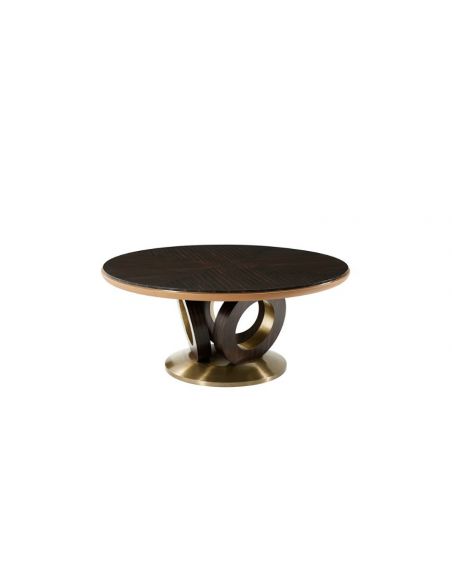Dining Tables Contemporary Round and Around Dining Table