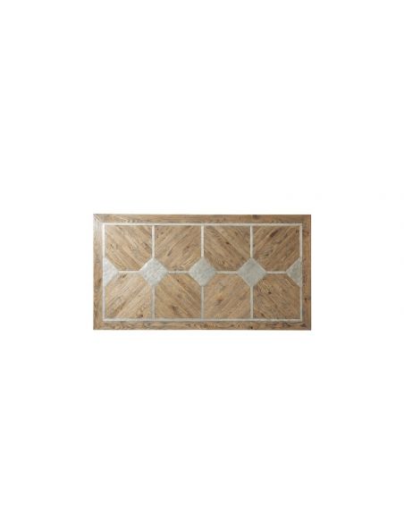Dining Tables Deluxe Diamond Patterned Dining Table
