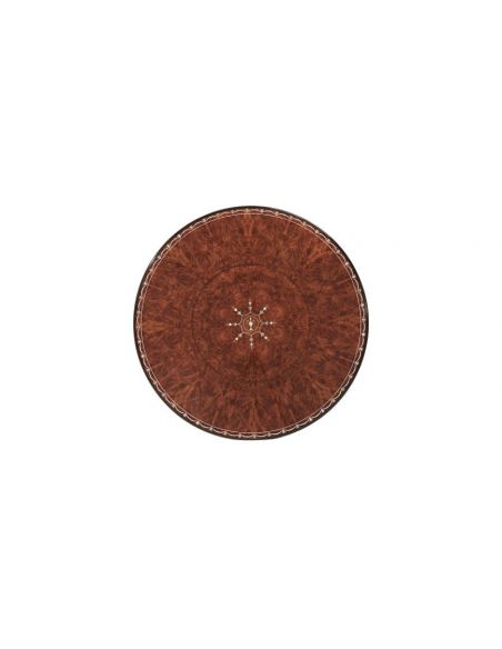 Dining Tables Exquisite White Floral Mahogany Table