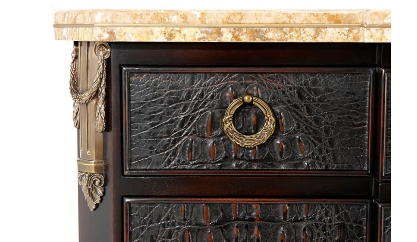Chest of Drawers Deluxe and Dark Caribbean Treasure Small Dresser