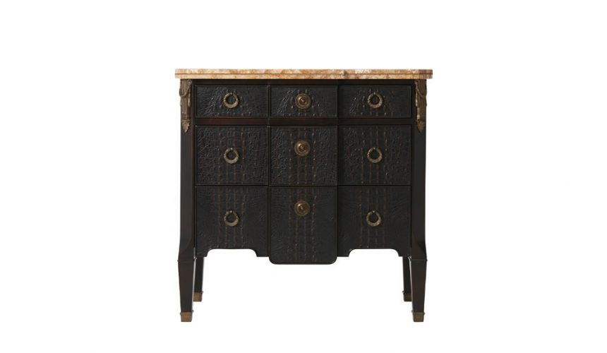 Chest of Drawers Deluxe and Dark Caribbean Treasure Small Dresser