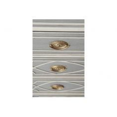 Chest of Drawers Exquisitely Patterned Spruce Chest of Drawers 2