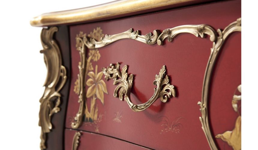 Chest of Drawers Artful and Royal Ruby Chest of Drawers