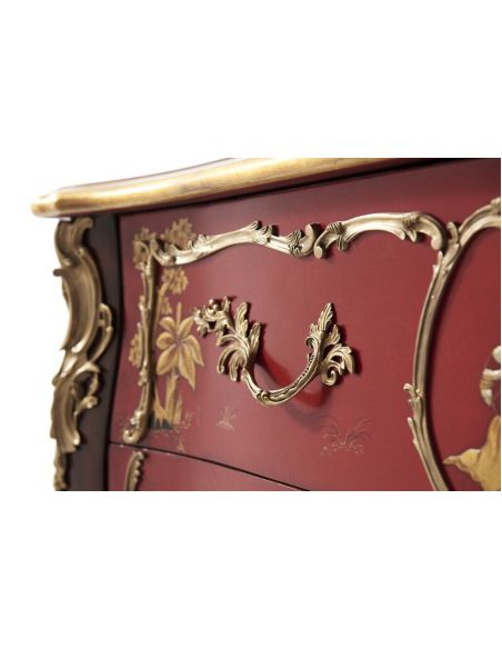 Chest of Drawers Artful and Royal Ruby Chest of Drawers