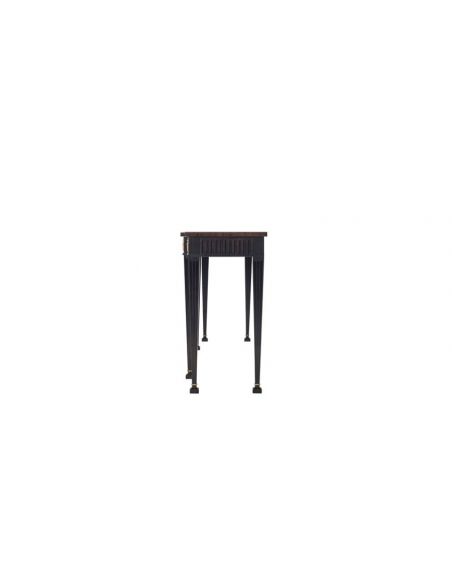 Console & Sofa Tables High End Modern Swirl Mahogany Serving Table