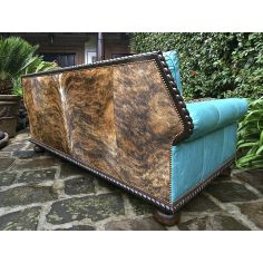 SOFA, COUCH & LOVESEAT Tex Mex home furnishings. Bad Ass luxury leather sofa, 442. 2