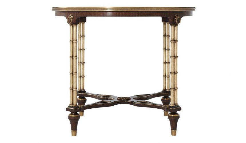 Foyer and Center Tables Elegant Mountain's Hidden Treasure Center Table