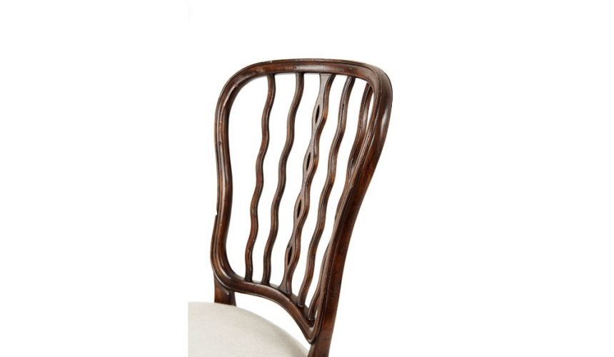 Dining Chairs Gorgeous Wooden Waves Dining Chair