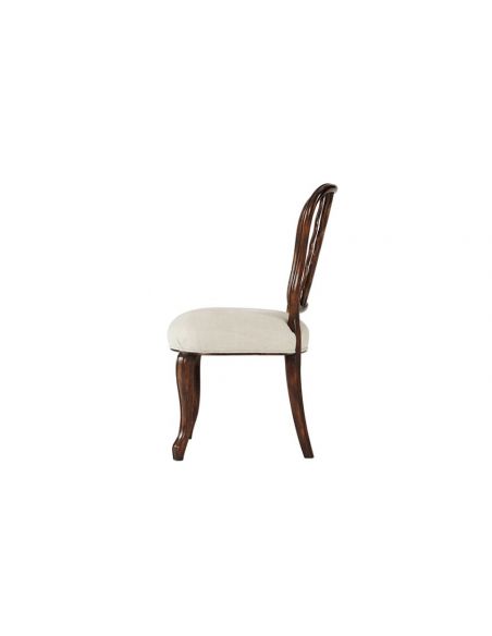 Dining Chairs Gorgeous Wooden Waves Dining Chair