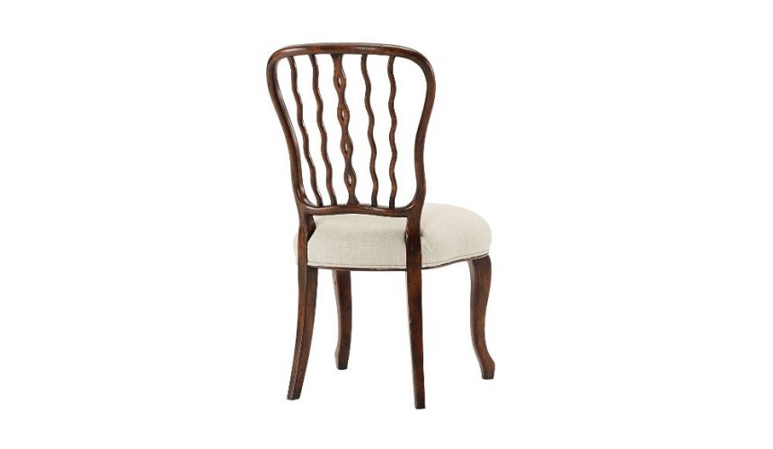 Dining Chairs Gorgeous Wooden Waves Dining Chair