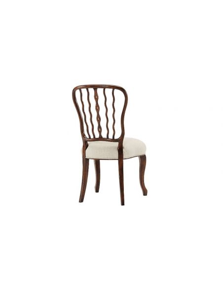 Dining Chairs Gorgeous Wooden Waves Dining Chair