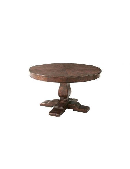 Round Extending Dining Tables Deluxe Vanilla Latte Dining Table