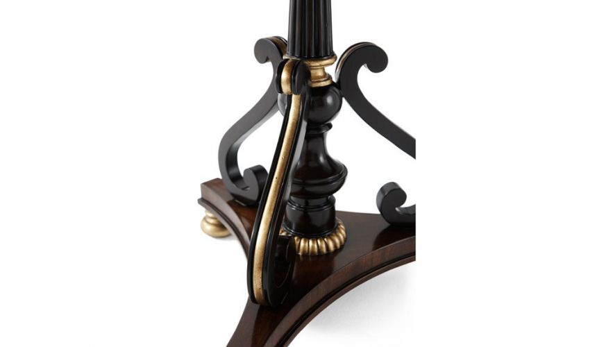 TABLES - SIDE, LAMP & BEDSIDE Lovely Chess in the Park Accent Table