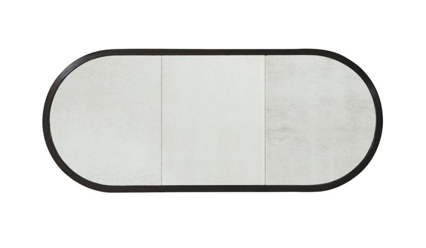 Round and Oval Coffee tables Elegant Crowned Reflection Cocktail Table