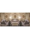 Custom Window Treatments Luxurious velvet chair and living room set with hand sewn embroidery