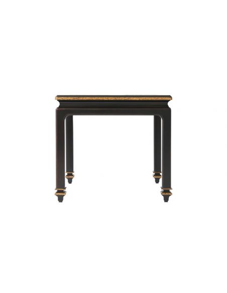 TABLES - SIDE, LAMP & BEDSIDE Luxurious Garden at Midnight Accent Table