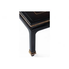 Rectangular and Square Coffee Tables Luxurious Garden in Darkness Mahogany Cocktail Table 2