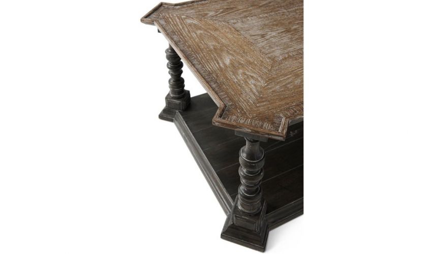 Rectangular and Square Coffee Tables Breathtaking Weathered Seafoam Grey Cocktail Table