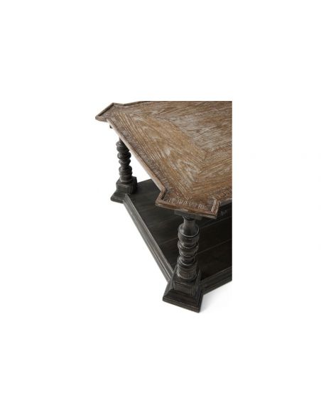 Rectangular and Square Coffee Tables Breathtaking Weathered Seafoam Grey Cocktail Table