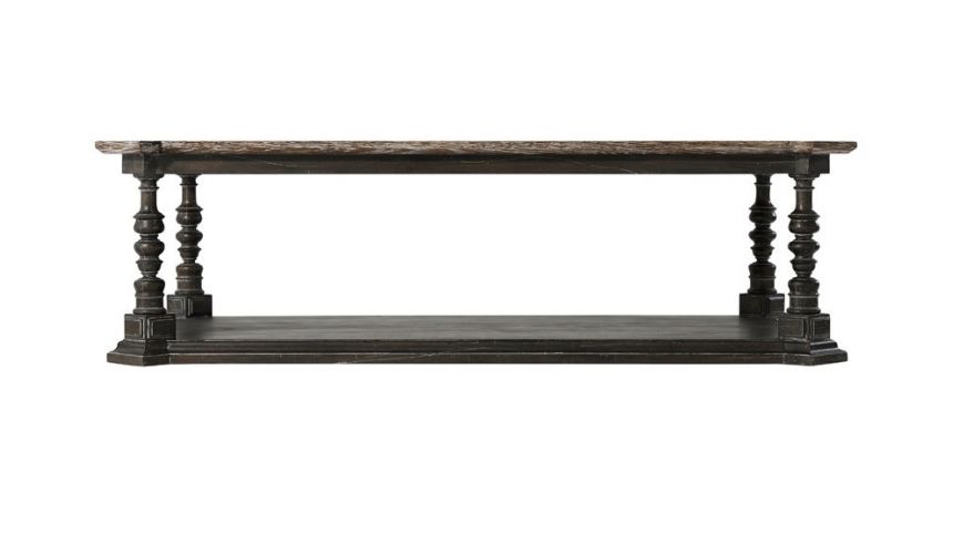 Rectangular and Square Coffee Tables Breathtaking Weathered Seafoam Grey Cocktail Table