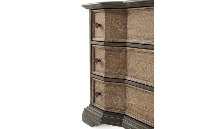 Chest of Drawers Grand and Rustic Seafoam Grey Chest of Drawers