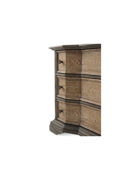 Chest of Drawers Grand and Rustic Seafoam Grey Chest of Drawers