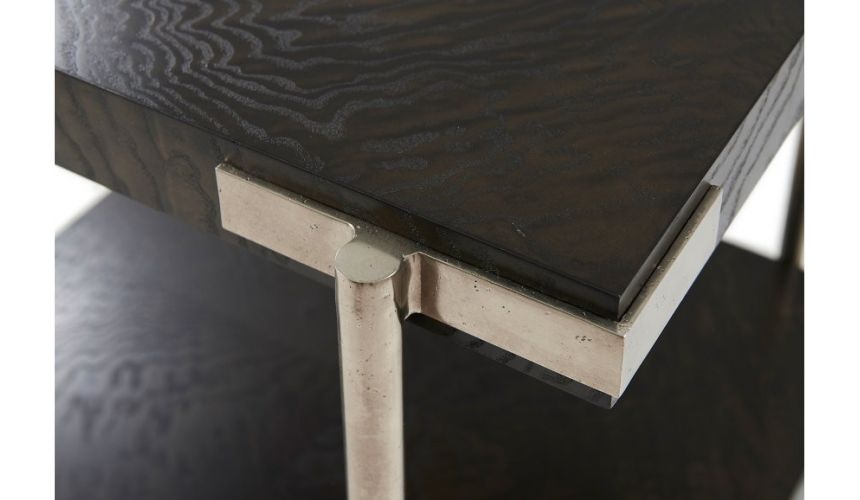 TABLES - SIDE, LAMP & BEDSIDE Stunning Moonbeams at Midnight Accent Table