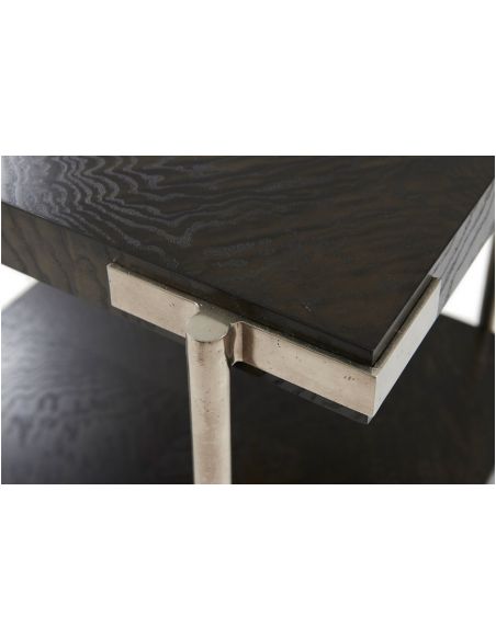 TABLES - SIDE, LAMP & BEDSIDE Stunning Moonbeams at Midnight Accent Table