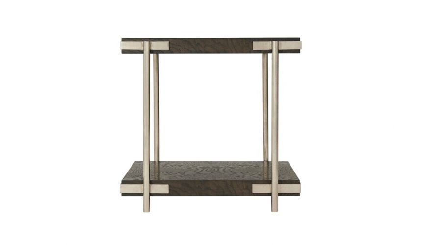 TABLES - SIDE, LAMP & BEDSIDE Stunning Moonbeams at Midnight Accent Table