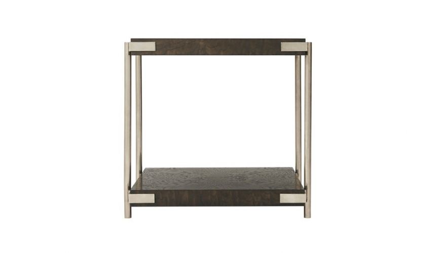 TABLES - SIDE, LAMP & BEDSIDE Stunning Moonbeams at Midnight Accent Table