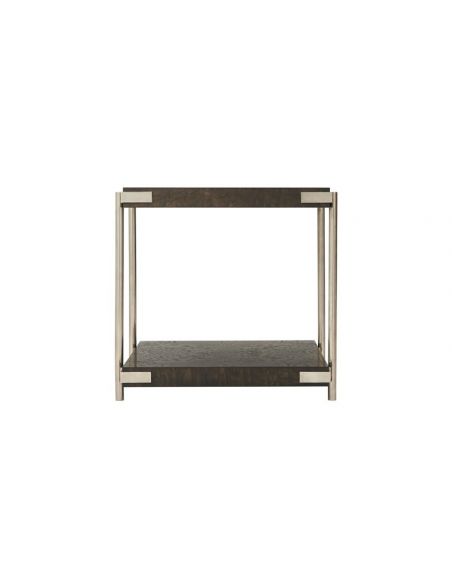TABLES - SIDE, LAMP & BEDSIDE Stunning Moonbeams at Midnight Accent Table