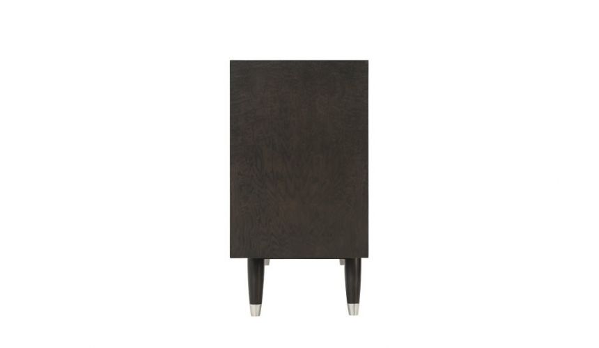 Breakfronts & China Cabinets Stunning and Sleek Smoke and Ash Cabinet