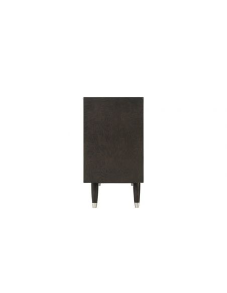 Breakfronts & China Cabinets Stunning and Sleek Smoke and Ash Cabinet