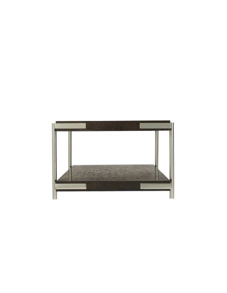 Rectangular and Square Coffee Tables Elegant and Modern Pristine Black Cocktail Table