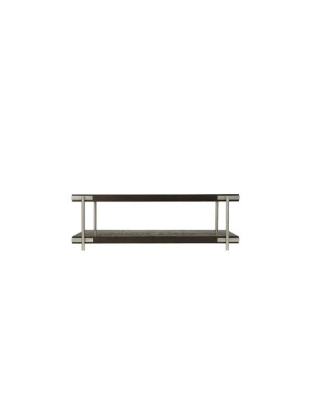 Rectangular and Square Coffee Tables Elegant and Modern Pristine Black Cocktail Table