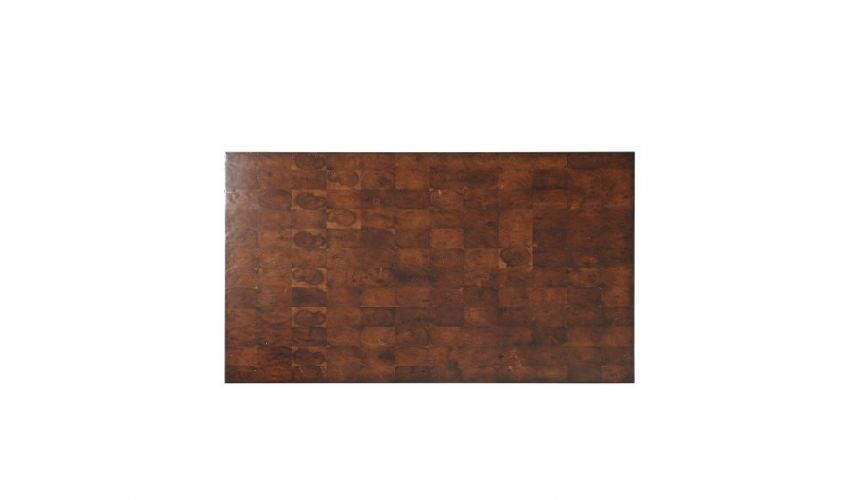 Rectangular and Square Coffee Tables Elegantly Veneered Summer Glow Cocktail Table