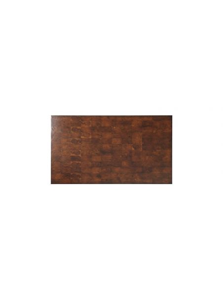 Rectangular and Square Coffee Tables Elegantly Veneered Summer Glow Cocktail Table