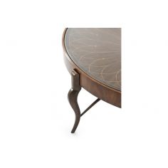 Round and Oval Coffee tables Gorgeous First Bloom Cocktail Table 2