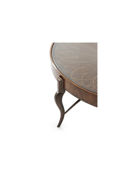 Round and Oval Coffee tables Gorgeous First Bloom Cocktail Table