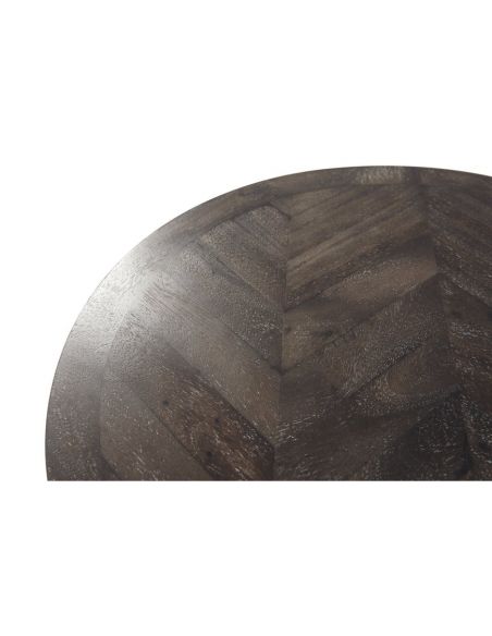 Coffee Tables Lovely Mahogany Chevron Accent Table