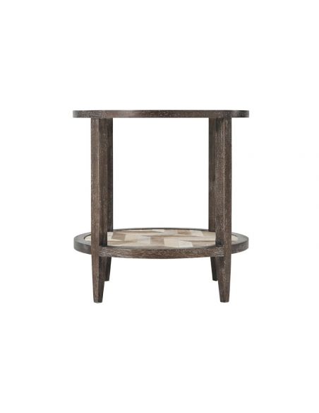 Coffee Tables Lovely Mahogany Chevron Accent Table