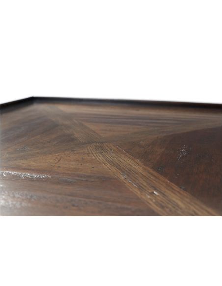 Rectangular and Square Coffee Tables Luxurious Mocha Rectangular Cocktail Table