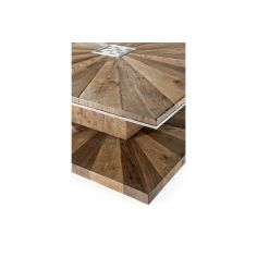 Rectangular and Square Coffee Tables Gorgeous Geometric Sunrise Cocktail Table 2