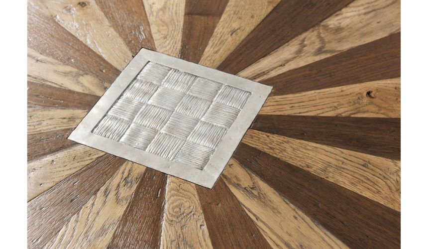 Rectangular and Square Coffee Tables Gorgeous Geometric Sunrise Cocktail Table