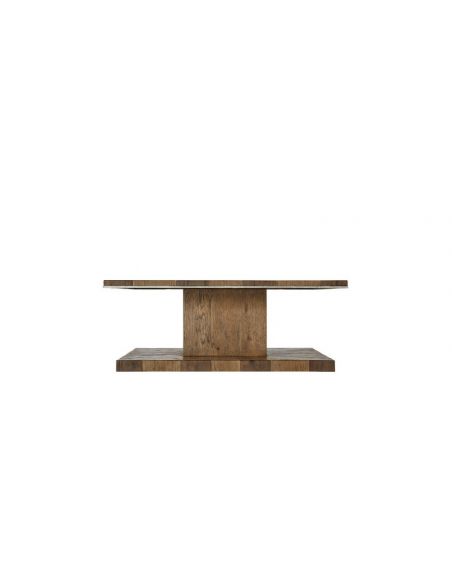 Rectangular and Square Coffee Tables Gorgeous Geometric Sunrise Cocktail Table
