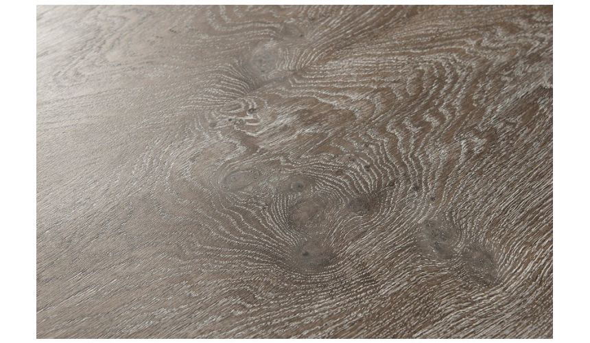 Rectangular and Square Coffee Tables Elegant Vintage Oak Table with Wavy X Stretcher